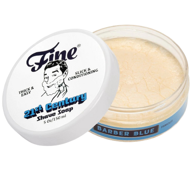 Fine Accoutrements SHAVE SOAP Barber Blue